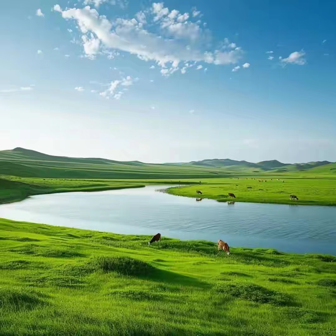 优美风景----蓝天碧水